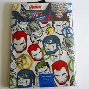 Marvel Avengers PEVA Flannel back Tablecloth